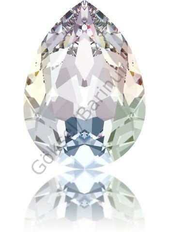 4320 14X10mm Crystal Aurore Boreale (001AB) Foyalı - Damla Janjan Şekilli Kristal Taş