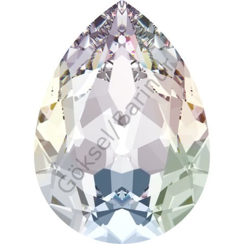 4320 14X10mm Crystal Aurore Boreale (001AB) Foiled - Drop-Shaped Crystal Stone