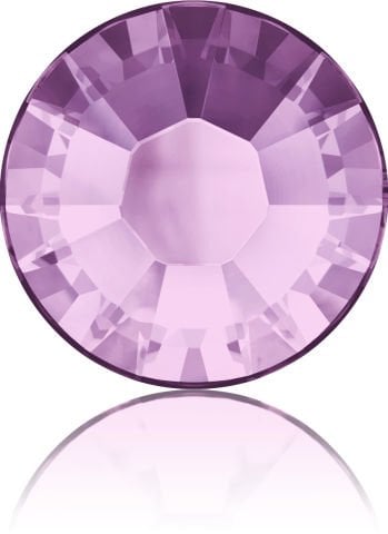 2028 SS12 Light Amethyst (212) Hotfix - Ütüyle Yapışan Açık Leylak Renk Kristal Taş
