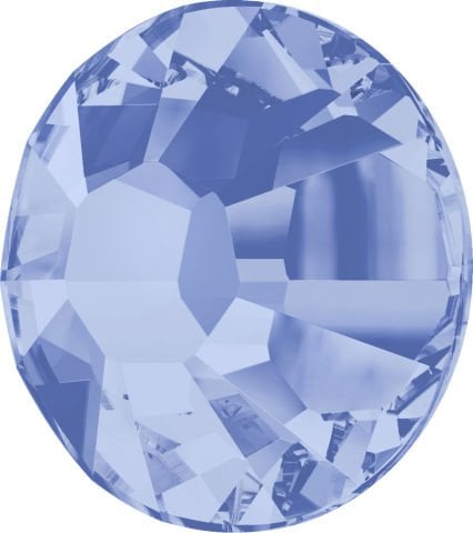 2028 SS12 Light Sapphire (211) Hotfix - Ütüyle Yapışan Açık Mavi Renk Kristal Taş