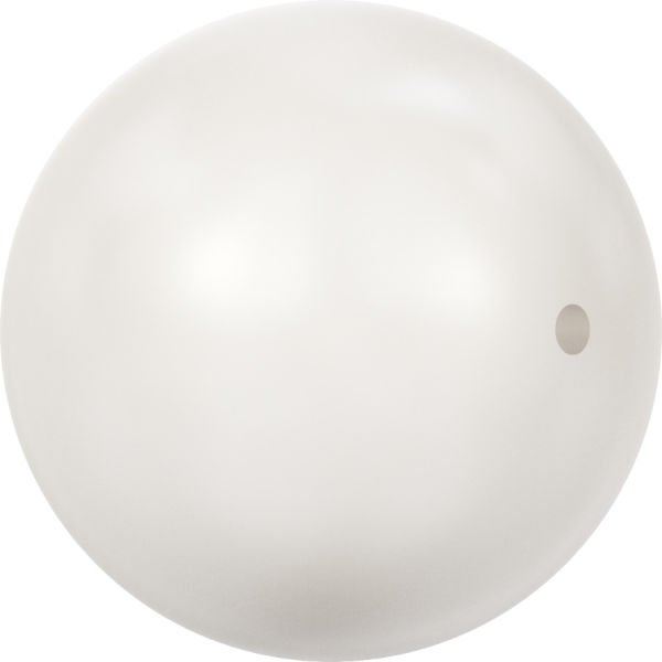 5810 4mm Crystal White Pearl (001 650) - Beyaz İnci Boncuk