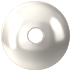 Swarovski 5810 İnci 8mm Crystal White Pearl (001 650) - Beyaz İnci Boncuk