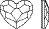 2808 3.6mm Crystal (001) Foiled - Flat Mini Crystal Stone with Heart Bottom