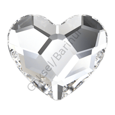 2808 3.6mm Crystal (001) Foiled - Flat Mini Crystal Stone with Heart Bottom