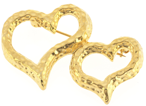 Hearts Vintage Broş