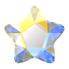 2754 4mm Crystal AB (001AB) Foiled - Yıldız Janjan Mini Crystal Stone