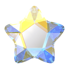 2754 4mm Crystal AB (001AB) Foiled - Yıldız Janjan Mini Crystal Stone