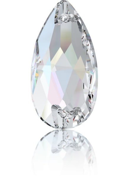3230 12x7mm Crystal AB (001AB) Foyalı Damla Dikme Taş