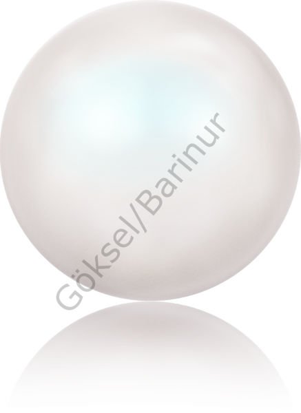 Swarovski 5810 İnci 3mm Crystal Pearlescent White Pearl (001 969) - Sedefli Beyaz İnci Boncuk