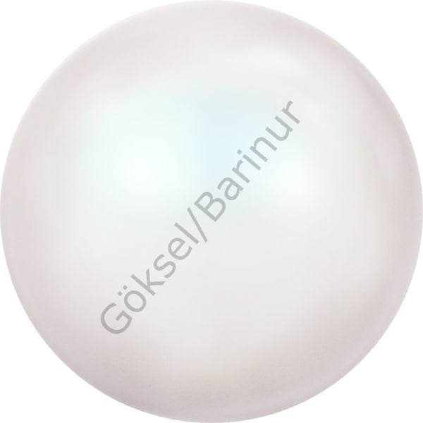 5810 3mm Crystal Pearlescent White Pearl (001 969) - Sedefli Beyaz İnci Boncuk
