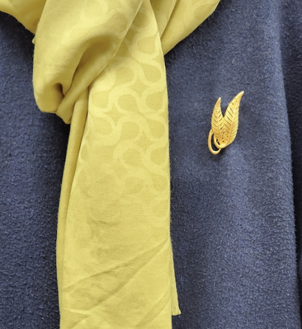 Twiggy Vintage Broş