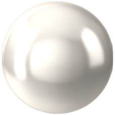 5810 3mm Crystal White Pearl (001 650) - White Pearl Bead