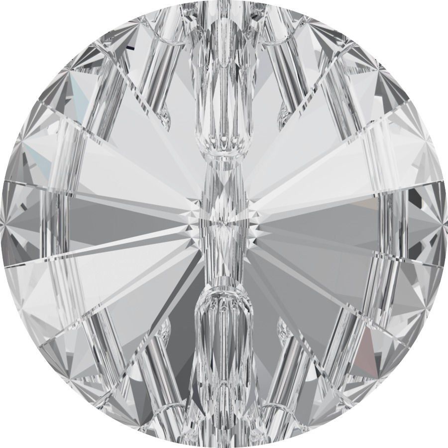 3015 18mm Crystal (001) Foyalı Kristal Düğme