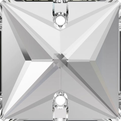 3240 16mm Crystal (001) F - Square Shaped White Pillar Stone