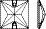 3240 16mm Crystal (001) F - Square Shaped White Pillar Stone