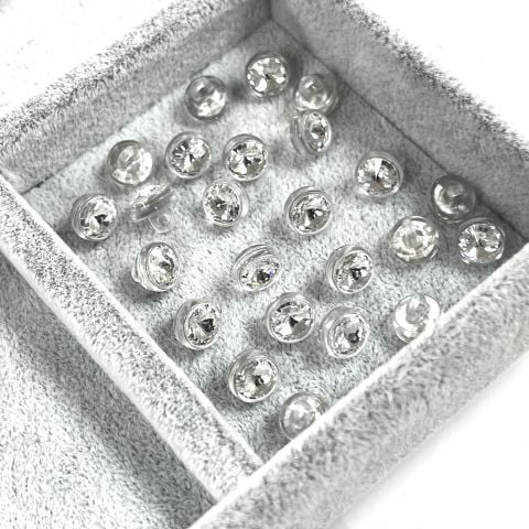 1770/139 Şeffaf Plastik Çerçeveli Swarovski Kristali (001)