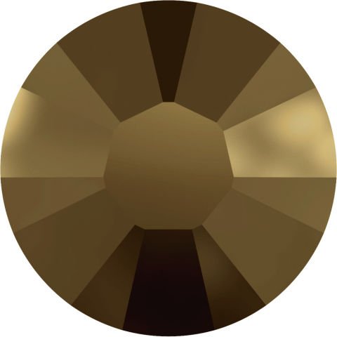 Swarovski 2028 Hotfix SS6 Crystal Dorado - Ütüyle Yapıştırma Taş