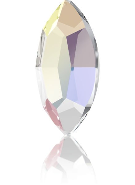Swarovski 2200 8x4mm Crystal AB (001AB) Hotfix Mekik
