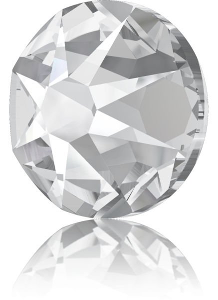 2088 SS20 Crystal (001) Foiled - Foyalı Altı Düz Taş