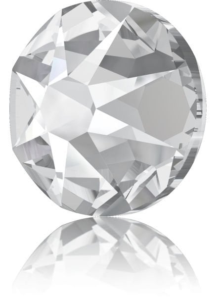 2088 SS30 Crystal (001) Foiled - Foyalı Altı Düz Taş