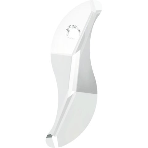 Swarovski 6525 Pendant 28mm Crystal (001) - S Şekilli Şeffaf Kolye Ucu