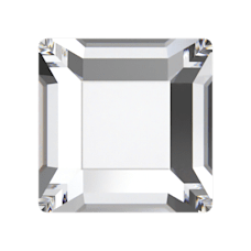 2400 3mm Crystal (001) Hotfix - Kare Şeklinde Ütüyle Yapışan Beyaz Kristal Taş