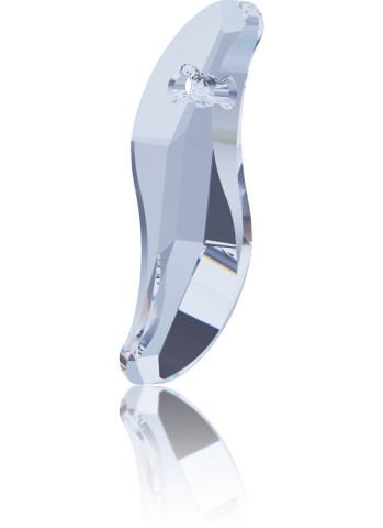 6525 28mm Crystal Blue Shade  (001BLSH) - S Şekilli Açık Mavi Kolye Ucu