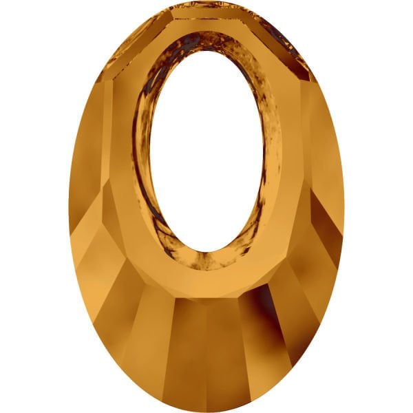 6040 40mm Crystal Copper (001COP) - Bakır Renkte Helios Kolye Ucu