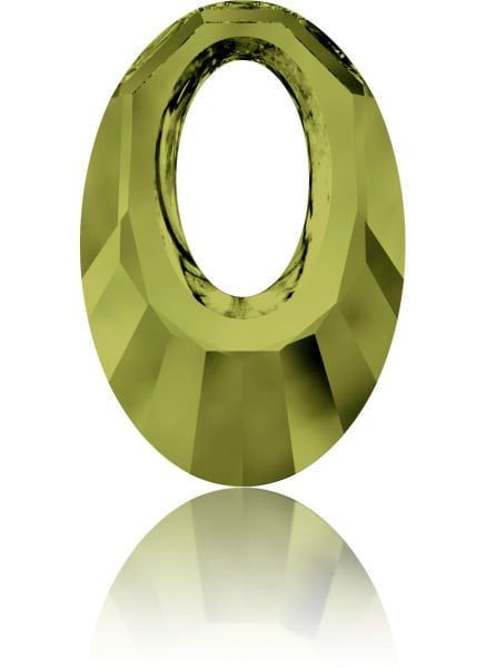 6040 40mm Olivine (228) - Zeytin Yeşili Helios Kolye Ucu