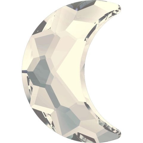 2813 8X5,5mm Violet Moonlight (371) F - Hilal Şeklinde Acık Mor Kristal Taş