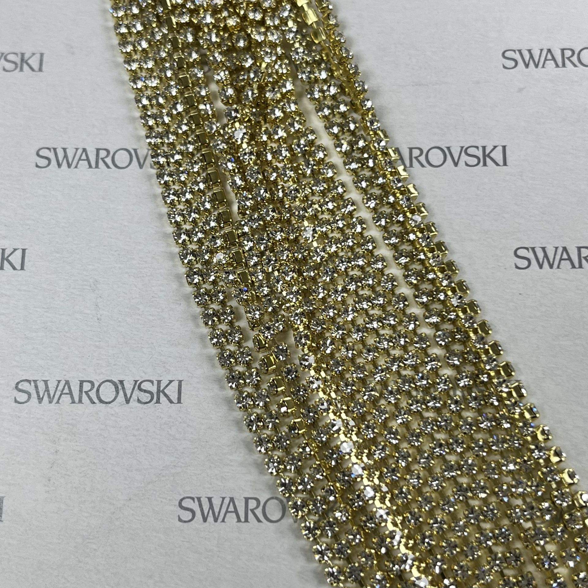 Zincir Cuphain SS6,5 Crystal Gold Kaplama - 12,50 metre