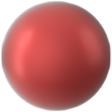 5810 8mm Crystal Iridescent Rouge Pearl (001 2027) - Red Pearl Bead