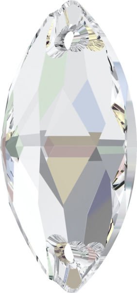 3223 18x9mm Crystal AB (001AB) F - Mekik Dikme Taş