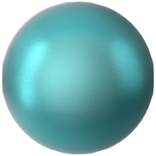 5810 6mm Crystal Irid. Dark Turquoise Pearl (001 2029)