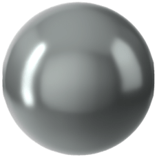 Swarovski 5810 İnci 6mm Crystal Dark Grey Pearl - Koyu Gri (Antrasit) İnci Boncuk