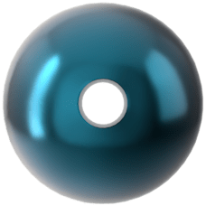 Swarovski 5810 İnci 4mm Crystal Petrol Pearl (001 600) - Petrol Mavisi İnci Boncuk