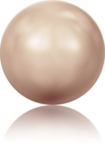 5810 4mm Crystal Rose Gold Pearl (001 769) - Pembe Altın İnci Boncuk