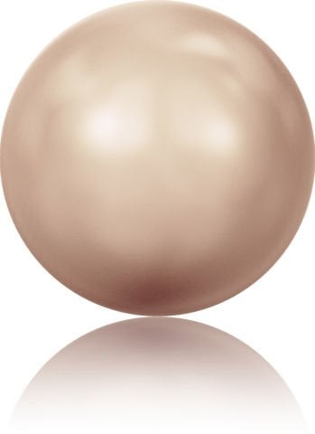 5810 4mm Crystal Rose Gold Pearl (001 769) - Rose Gold Pearl Bead