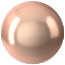 5810 4mm Crystal Rose Gold Pearl (001 769) - Rose Gold Pearl Bead