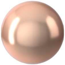 5810 4mm Crystal Rose Gold Pearl (001 769) - Rose Gold Pearl Bead