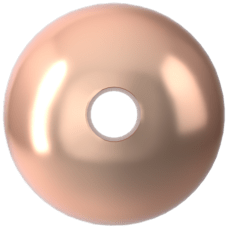 5810 4mm Crystal Rose Gold Pearl (001 769) - Rose Gold Pearl Bead