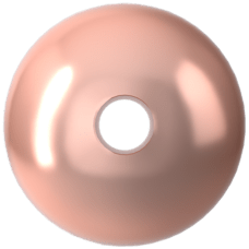 Swarovski 5810 İnci 6mm Crystal Peach Pearl (001 300) - Şeftali Renkli İnci Boncuk