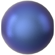 Swarovski 5810 İnci 8mm Crystal Iridescent Dark Blue Pearl - Sedefli Lacivert Renkte İnci Boncuk