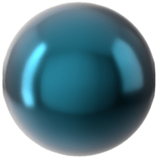 Swarovski 5810 İnci 8mm Crystal Petrol Pearl (001 600) - Petrol Mavisi İnci Boncuk