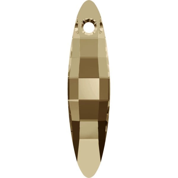 6470 40MM CRYSTAL GOLDEN SHADOW (001GSHA) - PENDANT
