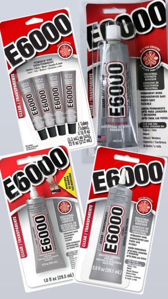 E6000 Orijinal Şeffaf Taş Yapıştırıcısı 29.5ml