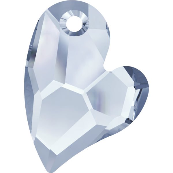 6261 27mm Crystal Blue Shade (001BLSH) Buz Mavisi Kalp Kolye Ucu