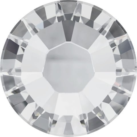 2038 SS8 Crystal (001) Hotfix - Beyaz Ütüyle Yapıştırma Taş