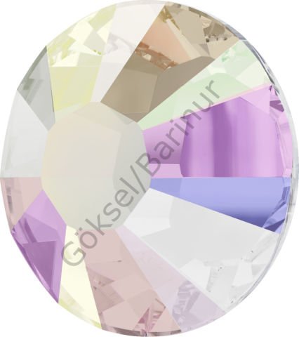 2038 SS34 Crystal AB (001AB) Hotfix Adhesive Stone - 72 or 144 Piece Package Options