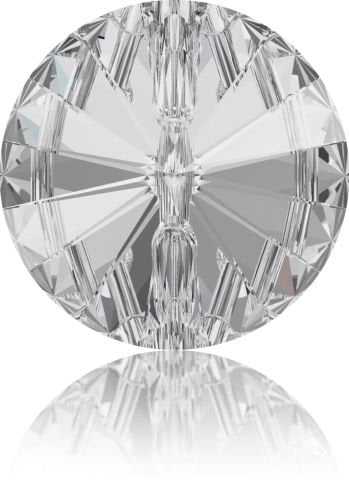 Swarovski 3015 Düğme 23mm Crystal (001) Parlak Kristal Düğme